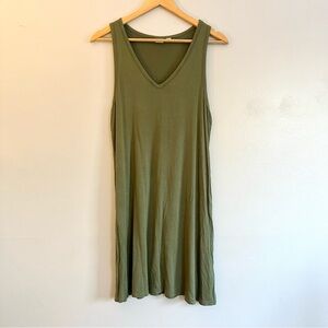 GAP Green V-Neck Dress